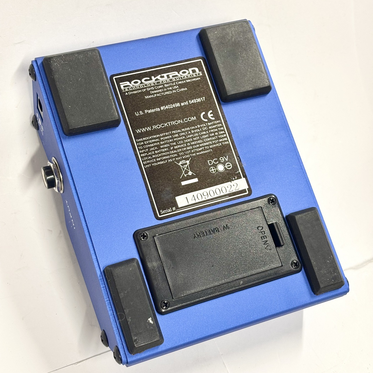 ■【箱・取説付】ROCKTRON 　HUSH THE PEDAL エフェクター □【箱・取説付】ROCKTRON HUSH THE PEDAL エフェクター