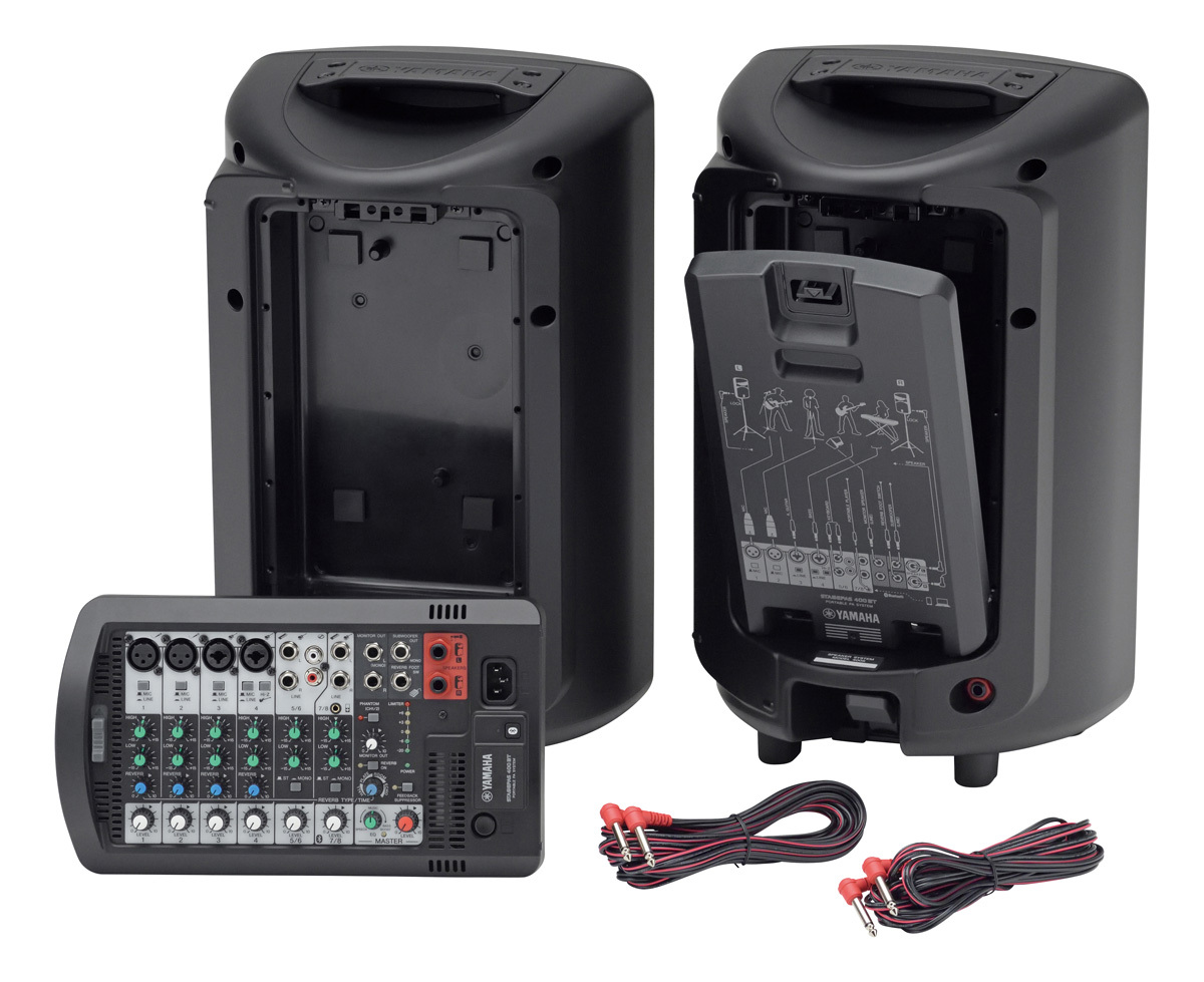YAMAHA STAGEPAS 400BT スタンド＆カバーセット ポータブルPA