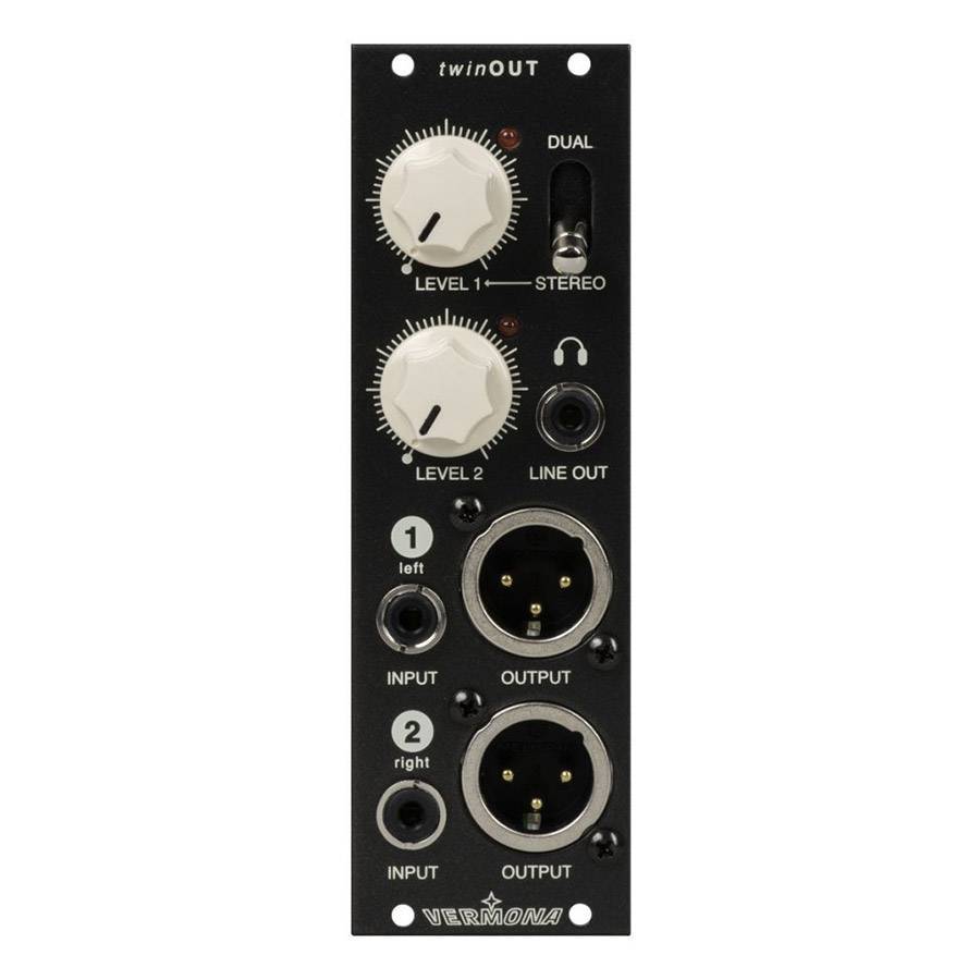 VERMONA Twin Out ユーロラック・モジュラーシンセサイザー DIボックス