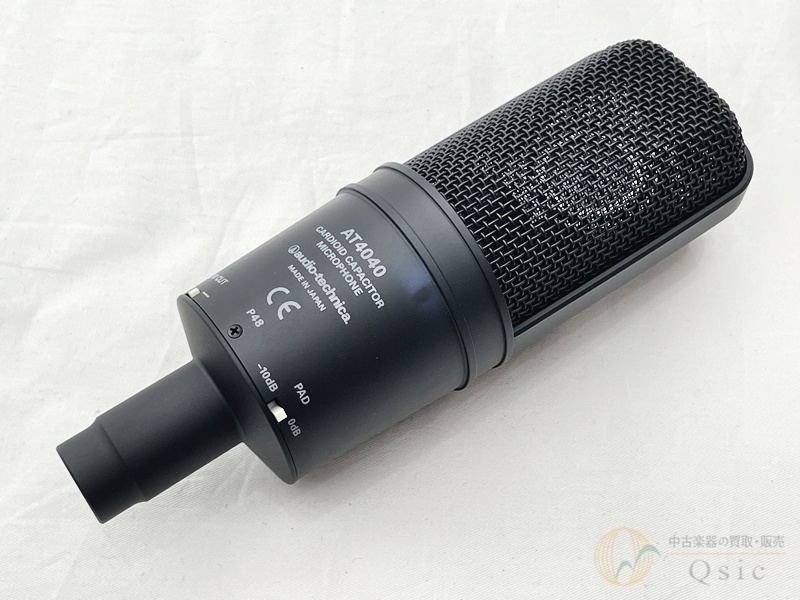 美品】audio−technica AT4040 コンデンサーマイク マイク at4040」の