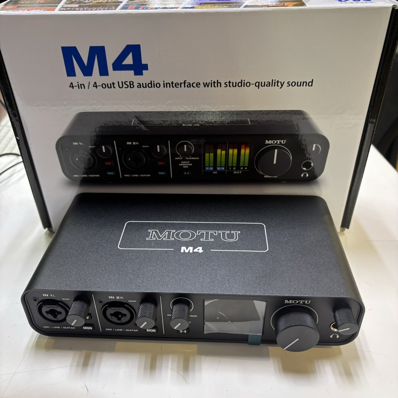 中古 MOTU M4 USBオーディオインターフェース 【公式通販】