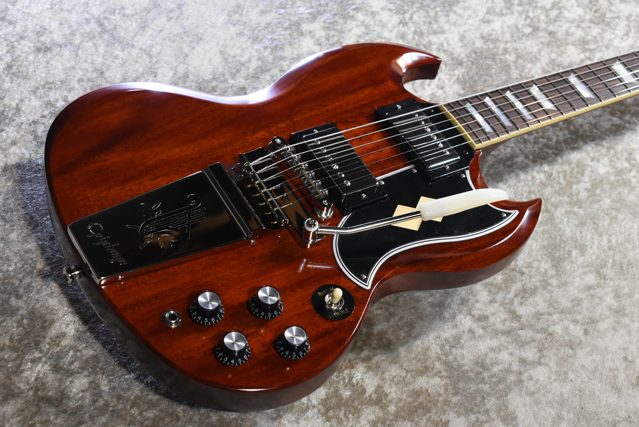 Epiphone 1964 SG Standard Reissue With Maestro Vibrola Cherry Red
