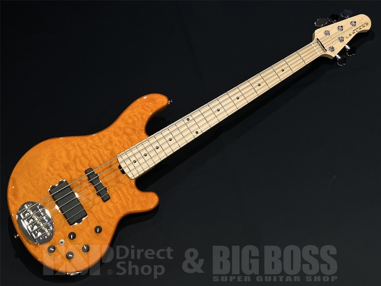 ベース LAKLAND SL55-94deluxe mod. Lakland SL55-94 Deluxe(Blue Translucent)（新品/送料無料