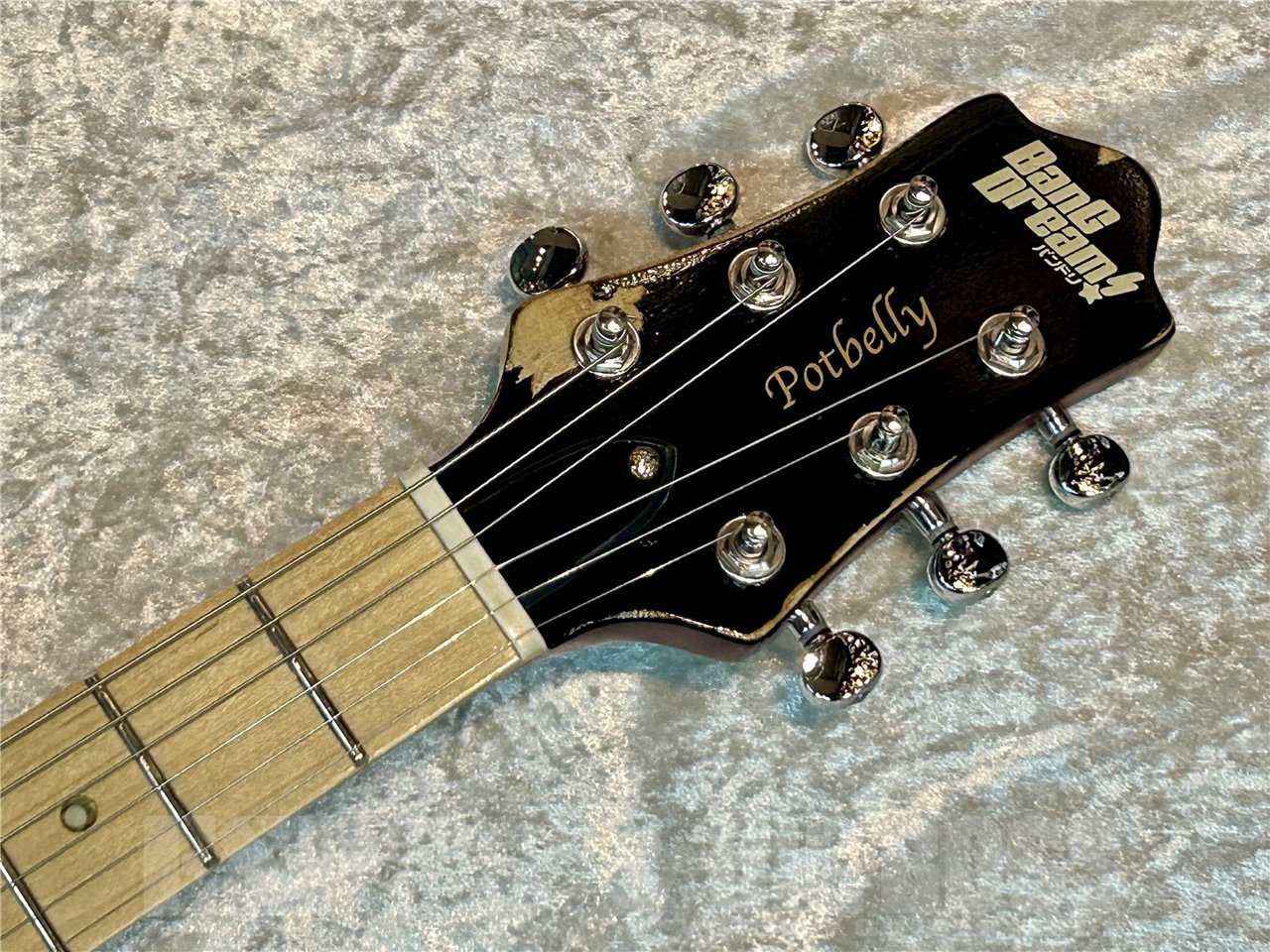 BanG Dream! POTBELLY FM Rāna (Distressed See Thru Wine Red)（新品