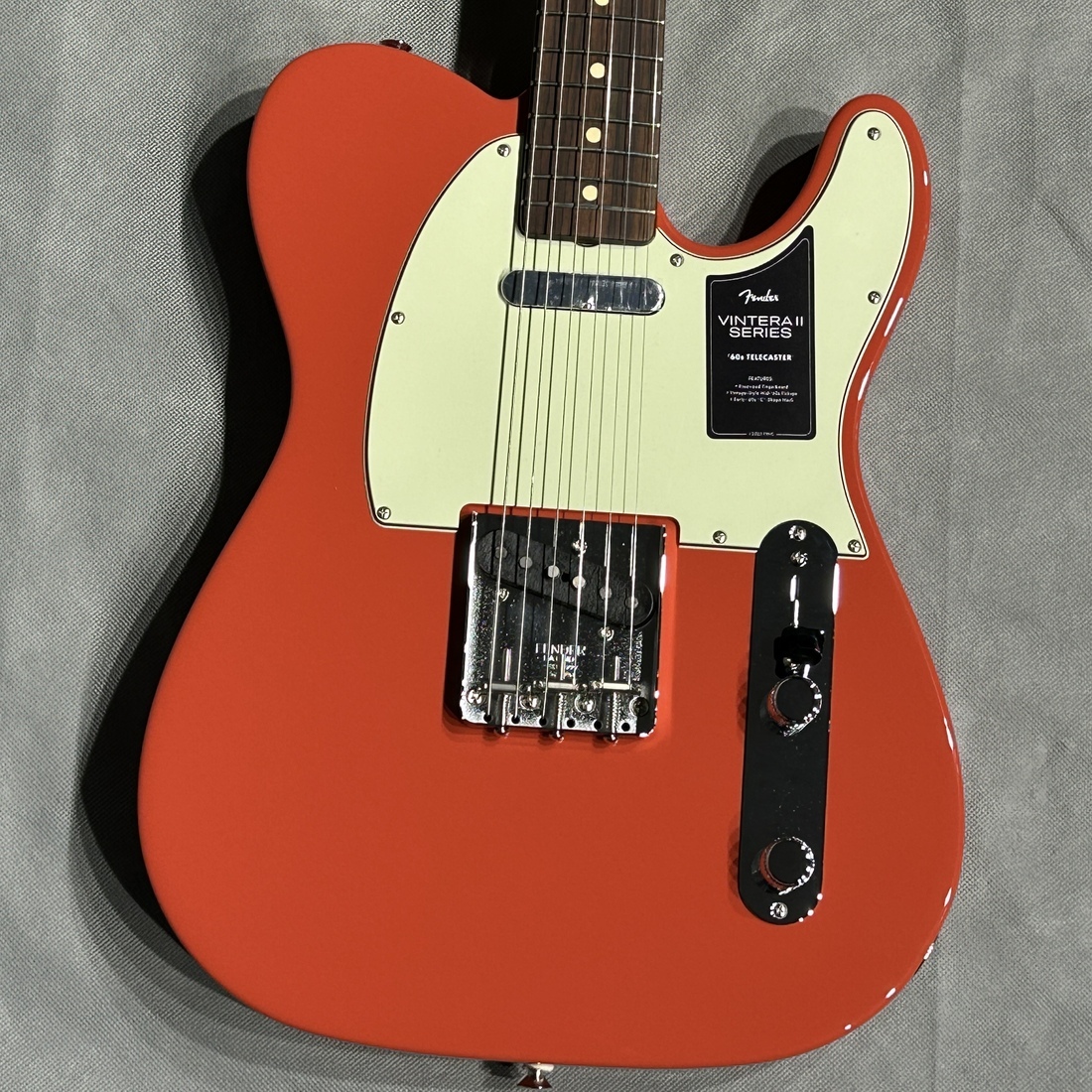 Fender VinteraII 60s Telecaster RW Fiesta Red（新品）【楽器検索