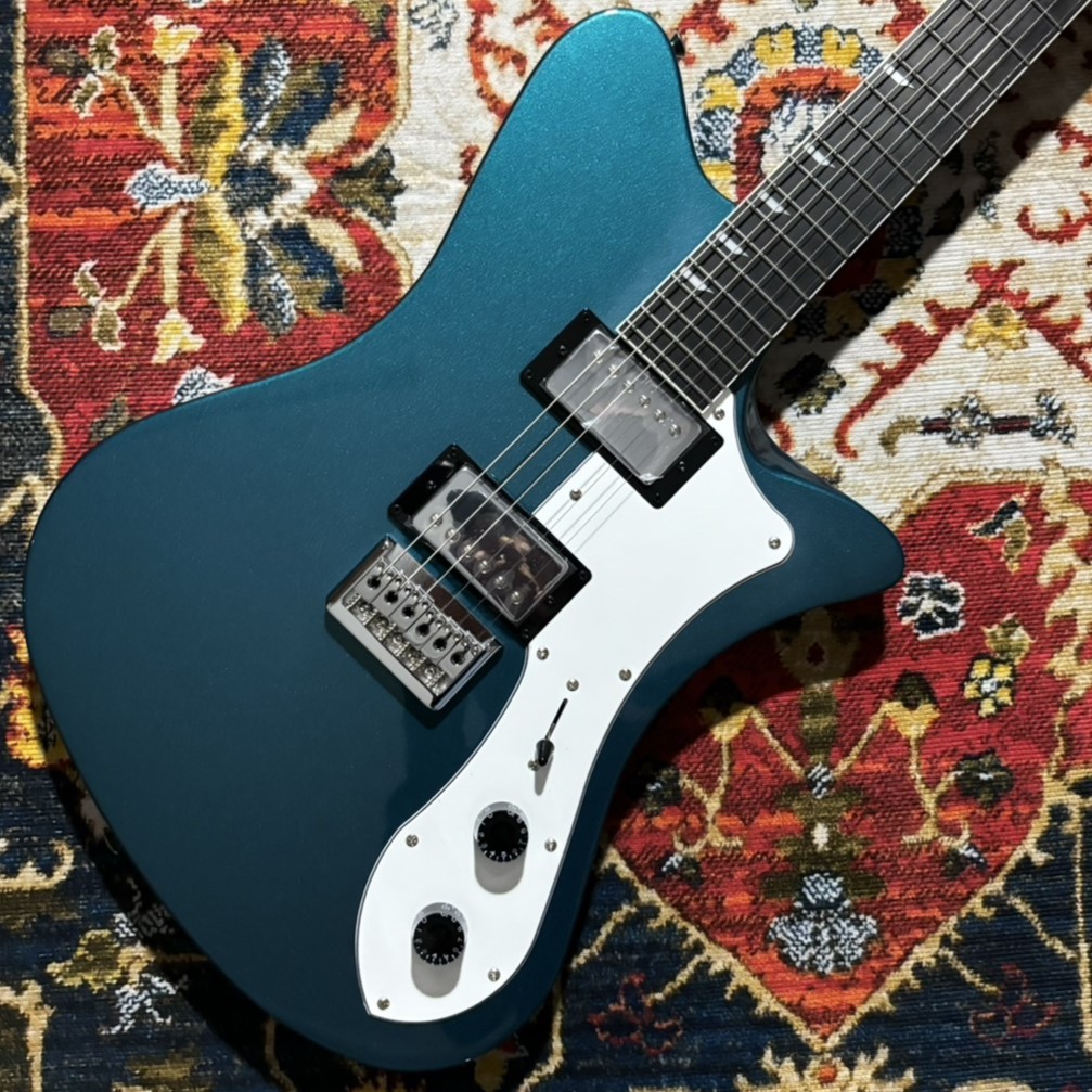 RYOGA SKATER Ocean Turquoise Blue エレキギター ハムバッカー