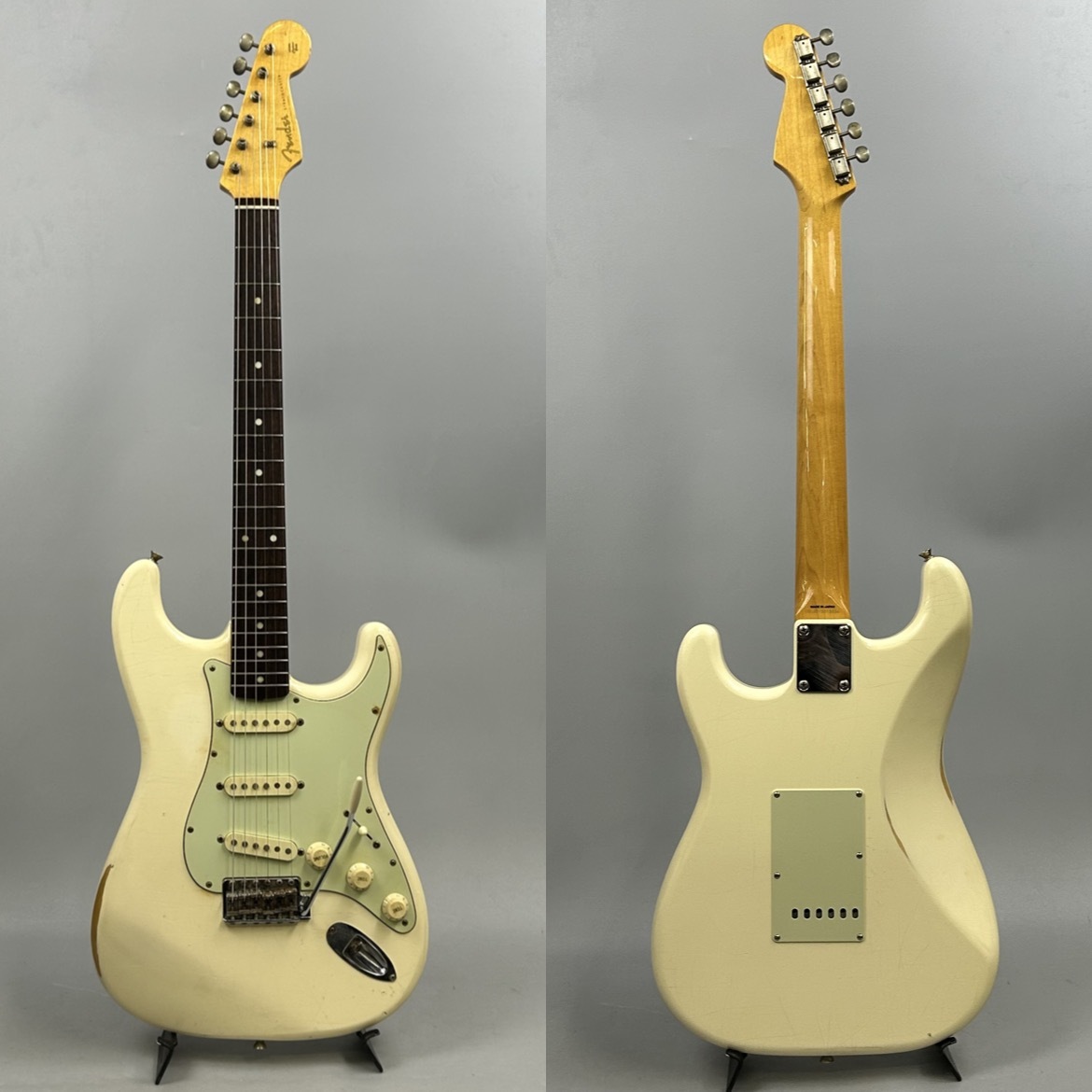 人気デザイナー Fender Japan Exclusive Classic 60s STRATOCASTER VWH 2015年製 ギター