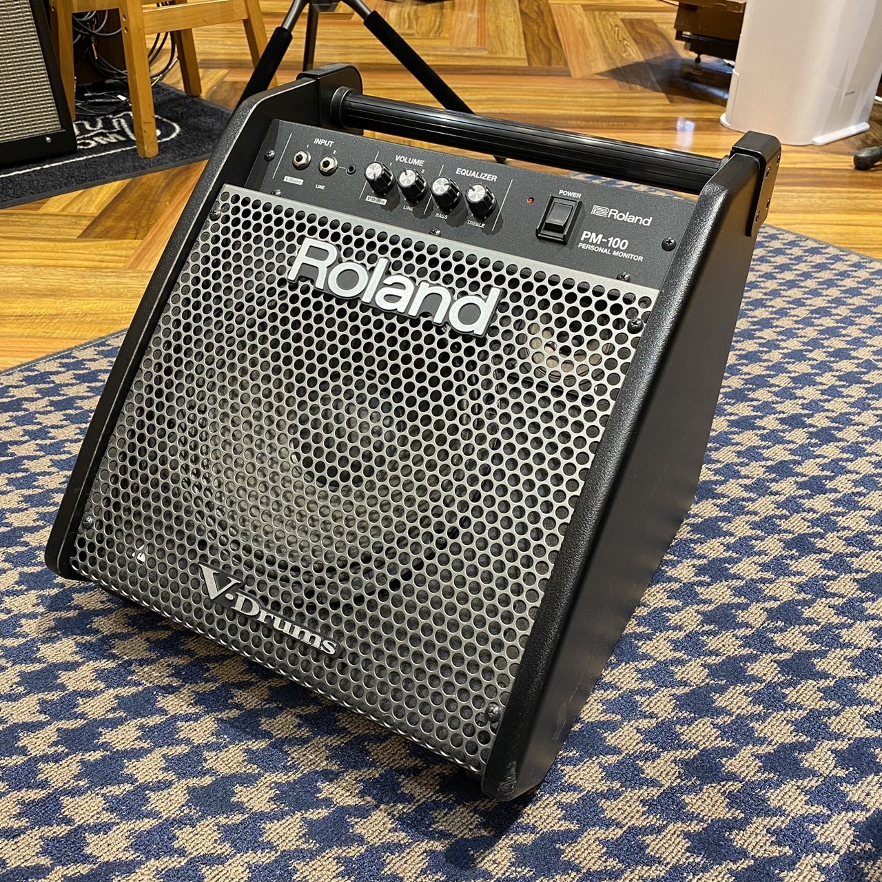 Roland Personal Monitor PM-100 パワードモニターアンプ [ V-Drums ...