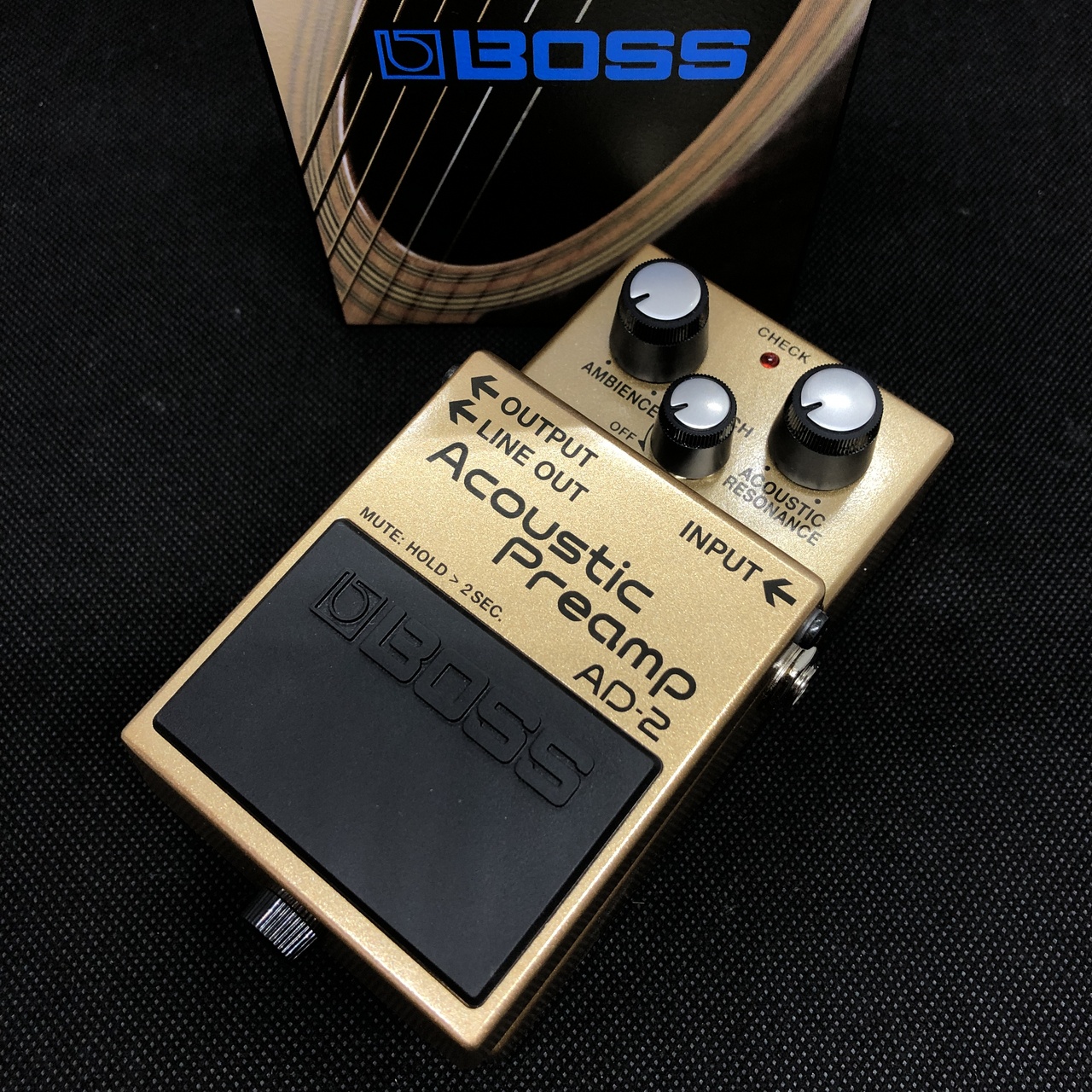 BOSS AD-2 Acoustic Preamp 2025年製（中古/送料無料）【楽器検索