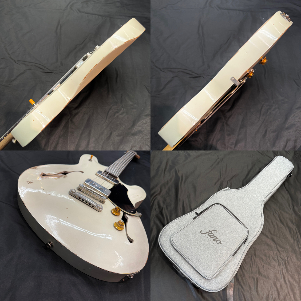FANO Alt de Facto GF6/Vintage White(ファノ ファーノ セミアコ