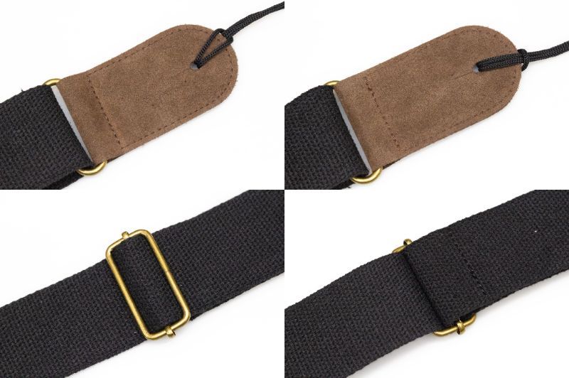 GIBベーシック Standard Guitar Strap Black 【GIB横浜】（新品/送料無料）【楽器検索デジマート】