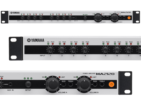 YAMAHA MA2120 Class-Dパワーアンプリファイアー ミキシング Amazon