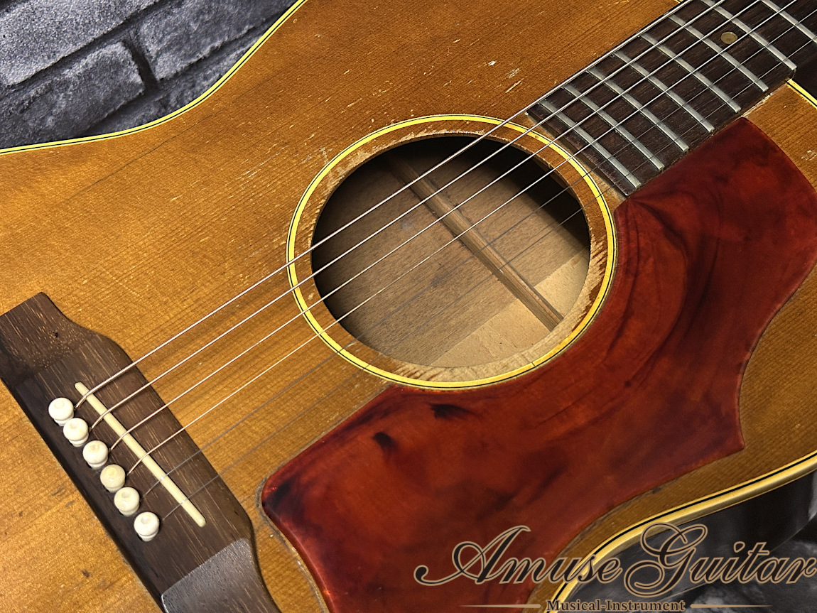 Gibson B-25 Natural 1965年製 【Piezo Pickup Install】w/ BOBLEN