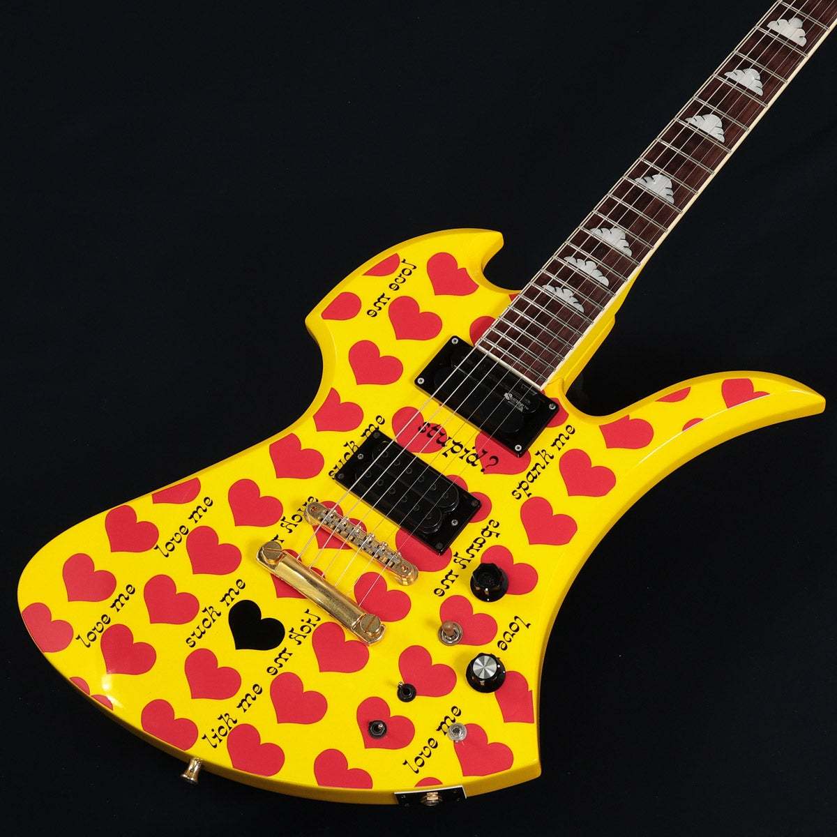 FERNANDES/BURNY Burny / MG-145S/HY Heart Yellow hide Model [3.25kg