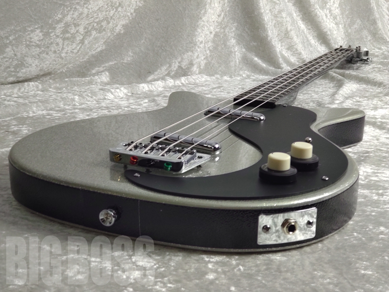 Danelectro 59DC LONGSCALE BASS (METALFLAKE SILVER)（新品/送料無料