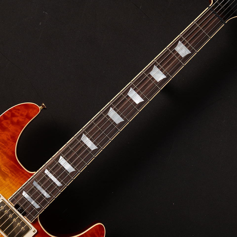 Kz Guitar Works Kz SS-1 Custom Quilt Maple Bengal Tiger Honey