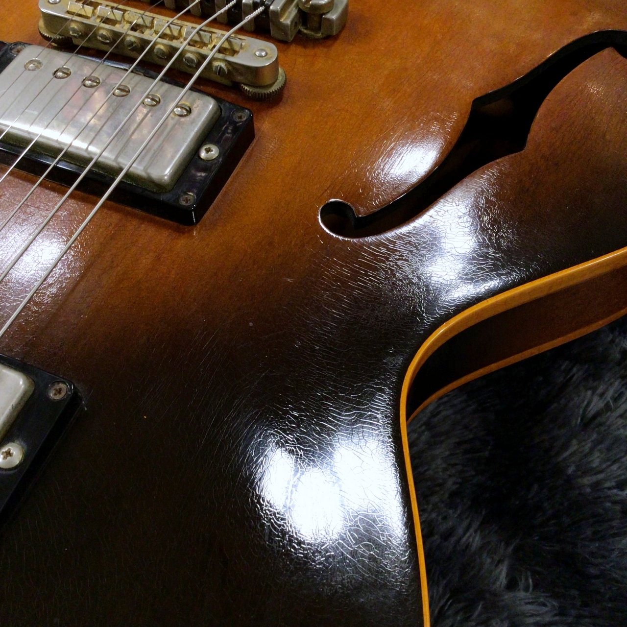 Gibson ES-347S Vintage Sunburst w/Original Hard Case【中古品