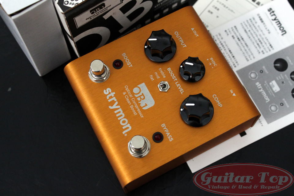 strymon OB.1 Optical Compressor & Clean Boost（中古）【楽器検索デジマート】