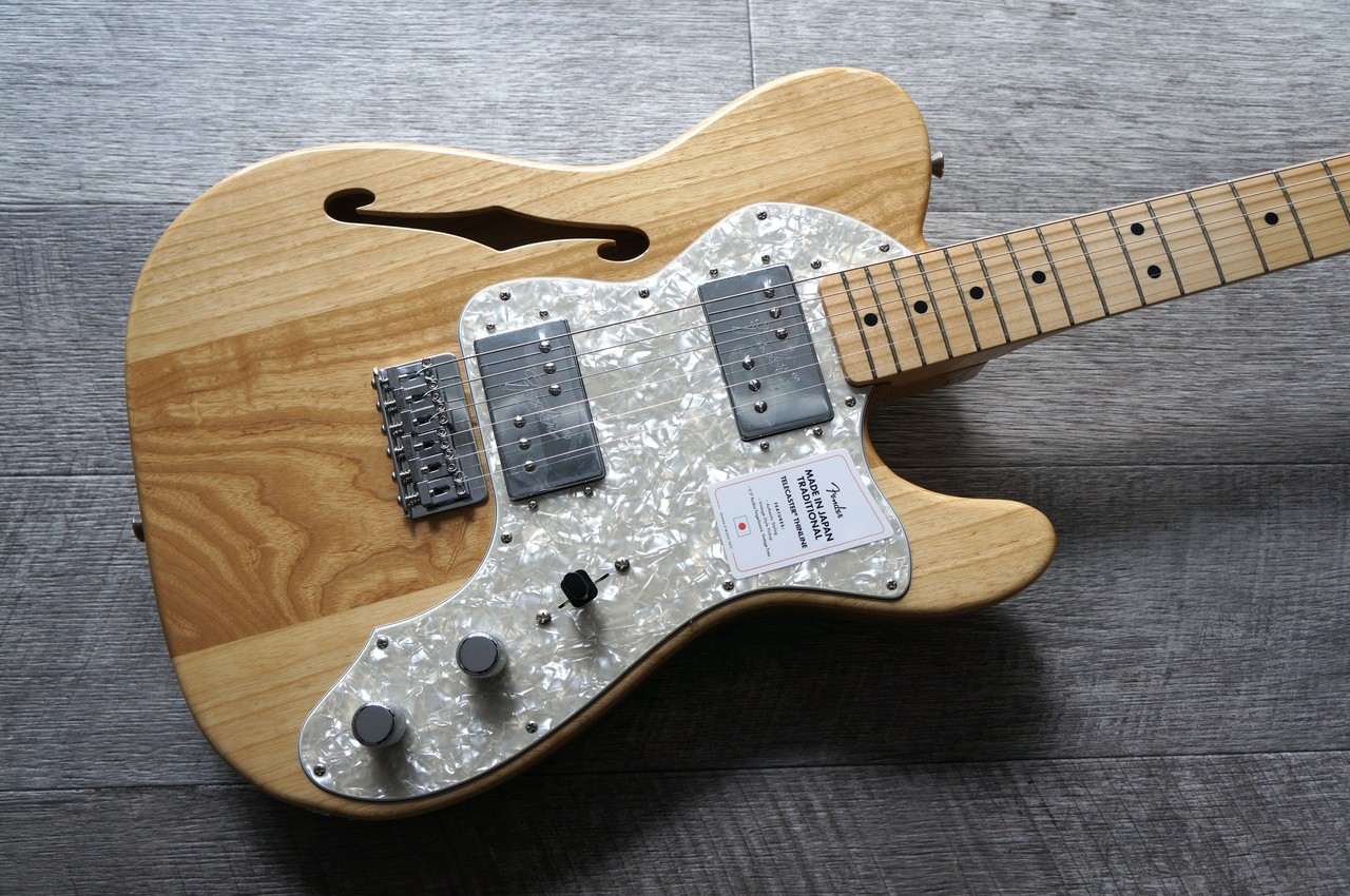 Fender Made in Japan Traditional 70s Telecaster Thinline - Natural