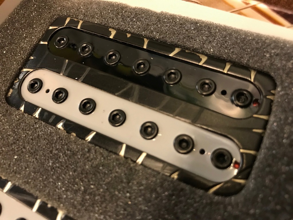 Bare Knuckle Pickups Aftermath 7 String Set -BLACK BATTLEWORN