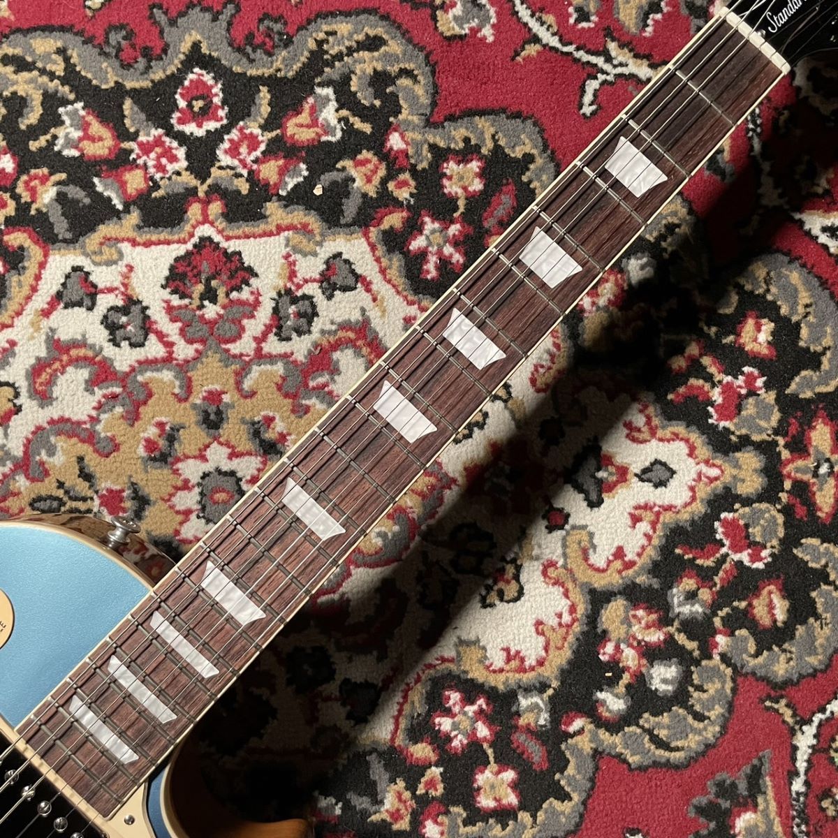 ペルハムブルーみのある渋いレスポ(オールドLegend) Gibson Les Paul Standard 50s Plain Top Pelham Blue (ペルハム