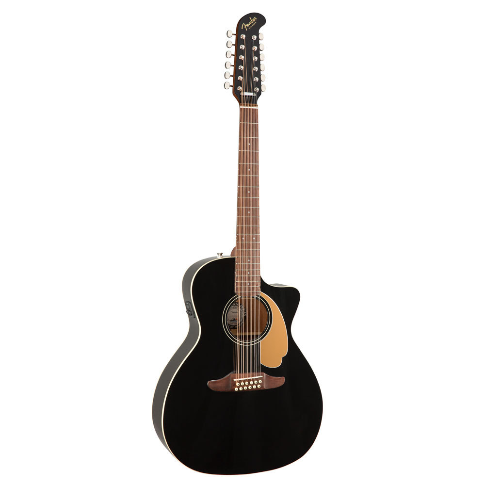 Fender フェンダー Villager 12-String Walnut Fingerboard Black V3