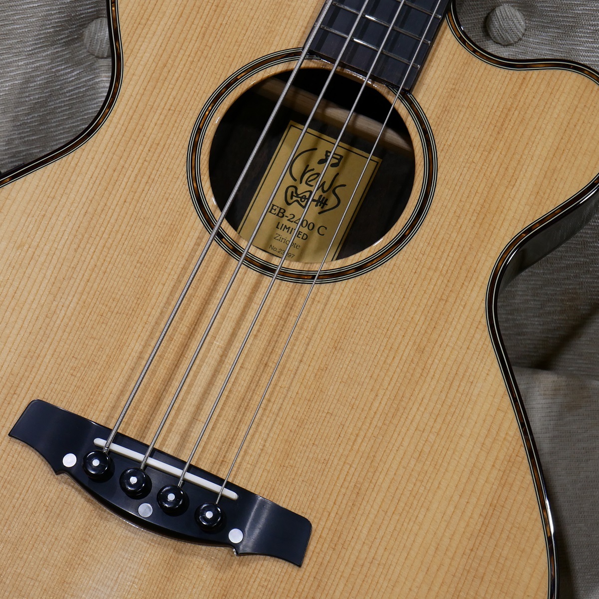 Crews Maniac Sound EB-2400 Limited / Ziricote 【ジリコーテバック