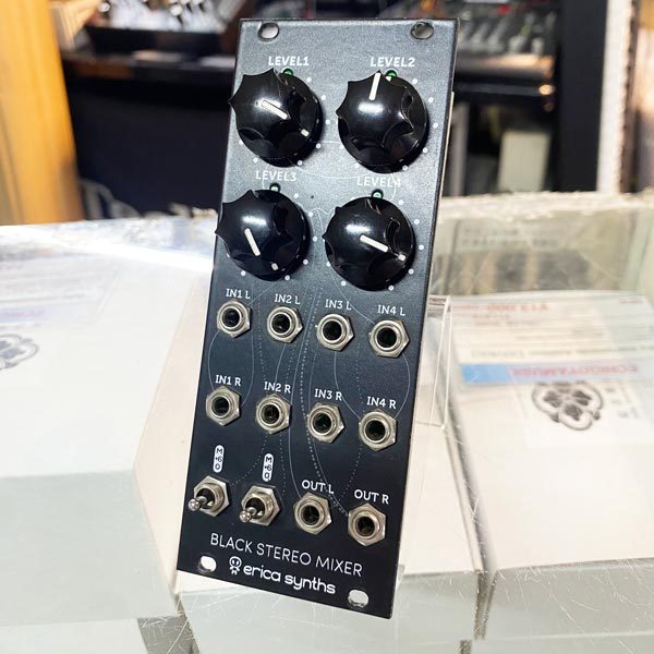 Erica Synths Black Stereo Mixer V3（中古）【楽器検索デジマート】