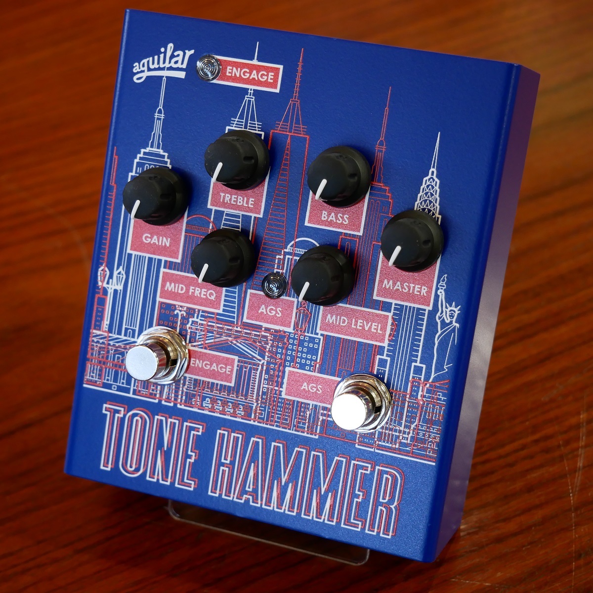 aguilar TONE HAMMER LTD NYC / PREAMP / DI 【限定カラー】【定番プリアンプ・DI 】【純正アダプター付き】（新品特価/送料無料）【楽器検索デジマート】