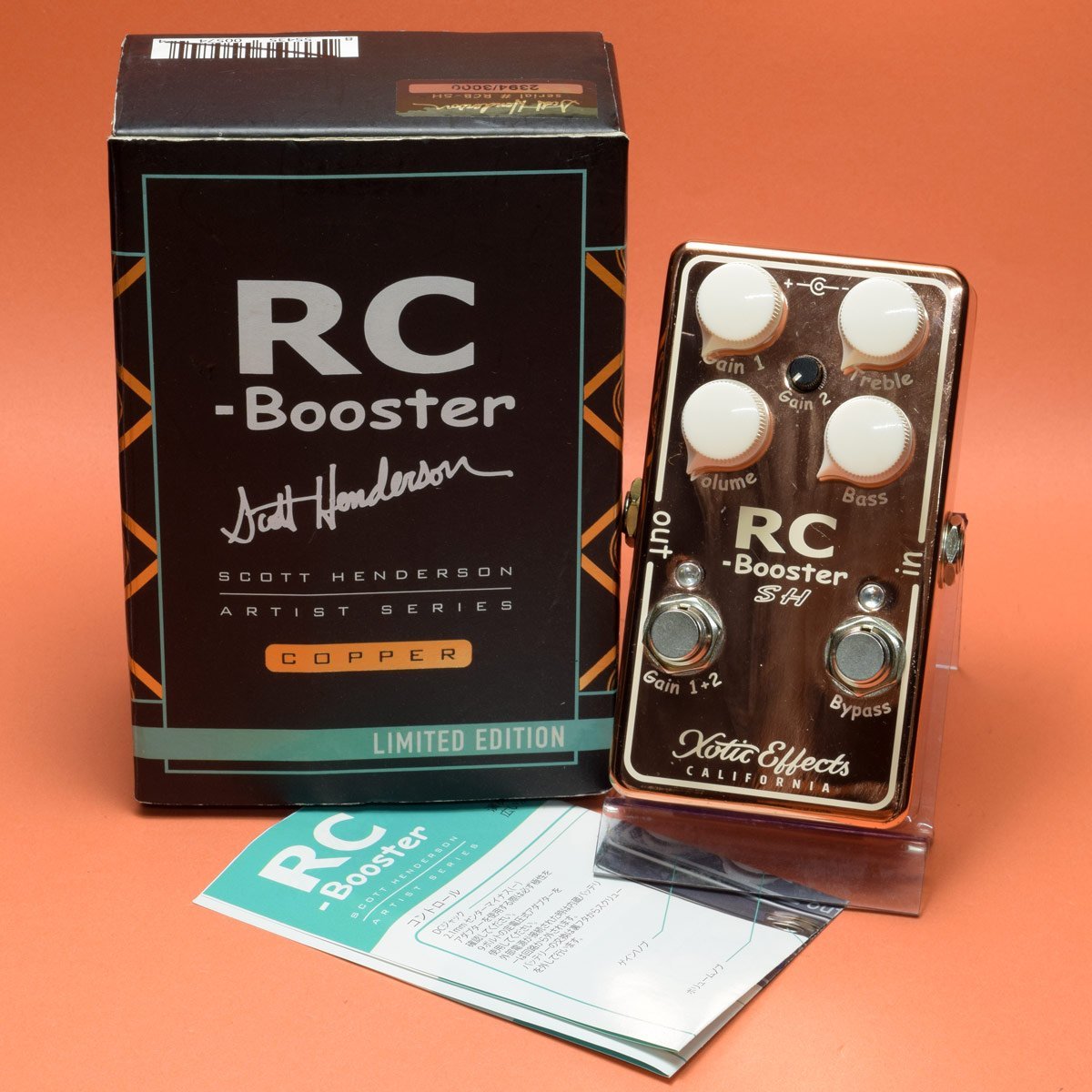 Xotic RC Booster SH Scott Henderson