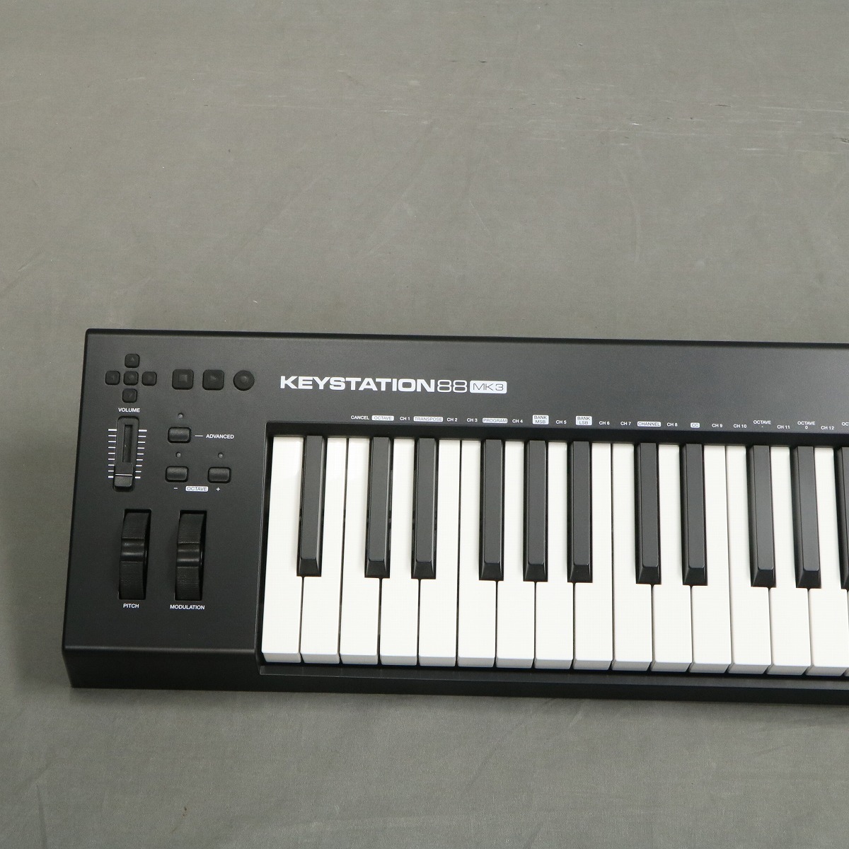 鍵盤楽器 M-audio keystation 88 Amazon | M-Audio 88鍵USB MIDIセミウェイト・キーボード バーチャル