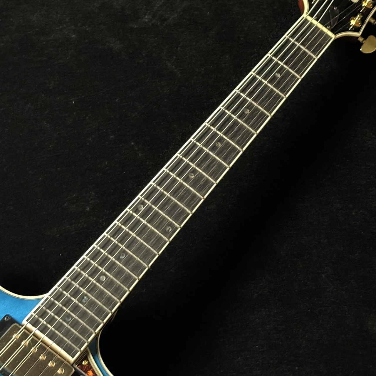 Ibanez AMH90QM TBL コンパクトボディフルアコギター【2.59kg】（新品