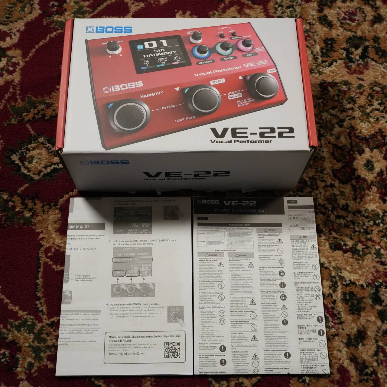 BOSS VE-22 Vocal Performer【ボーカルパフォーマー】【ボーカル