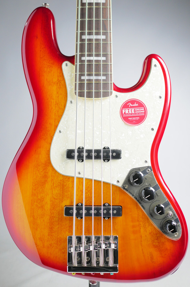 Squier by Fender Classic Vibe Active '70s Jazz Bass V / Sienna