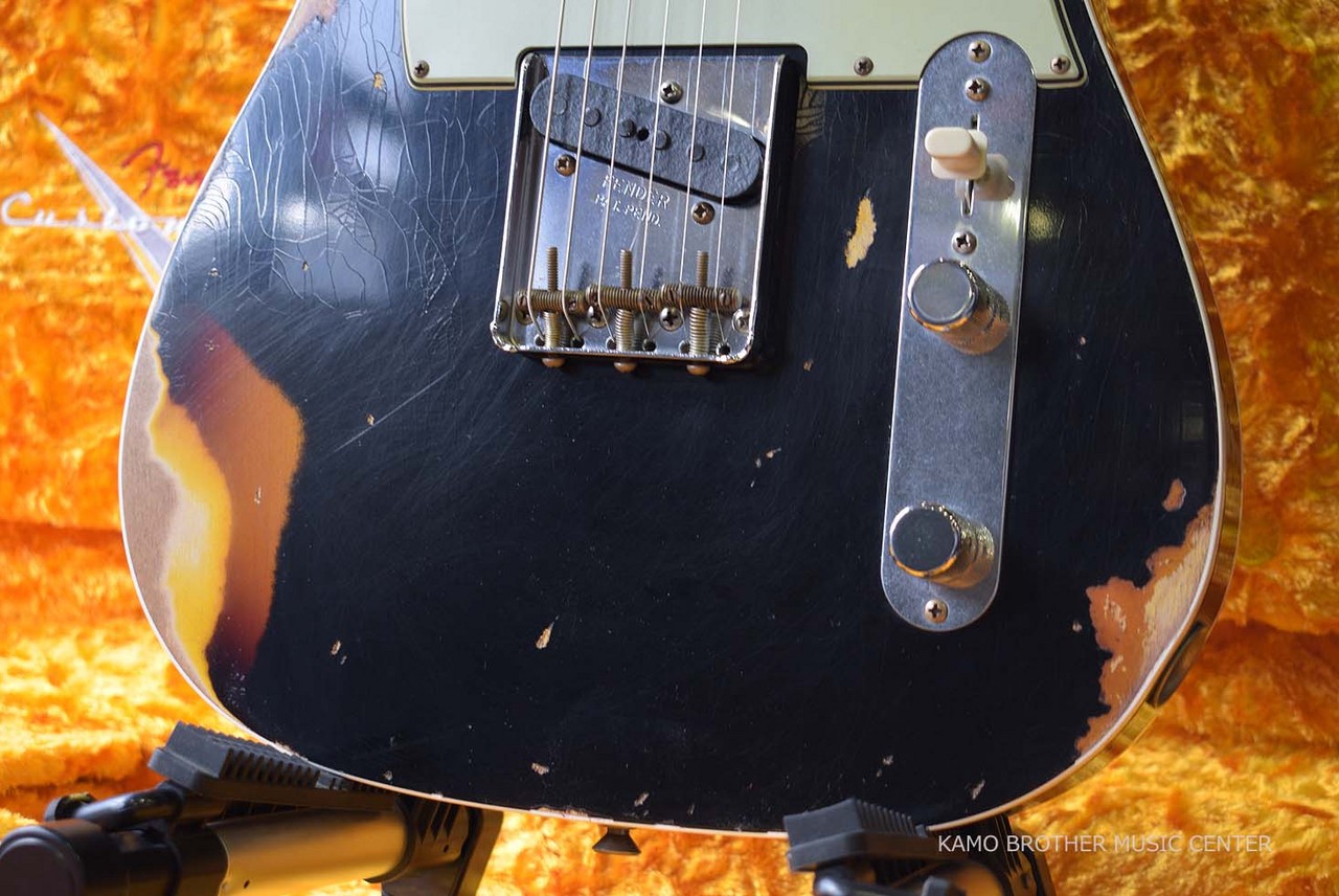 Fender Custom Shop 1960 Telecaster Custom Heavy Relic Aged Black