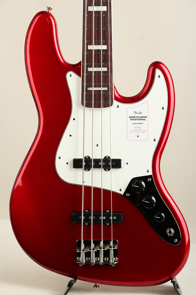 Fender Made in Japan Traditional 70s Jazz Bass RW Candy Apple Red