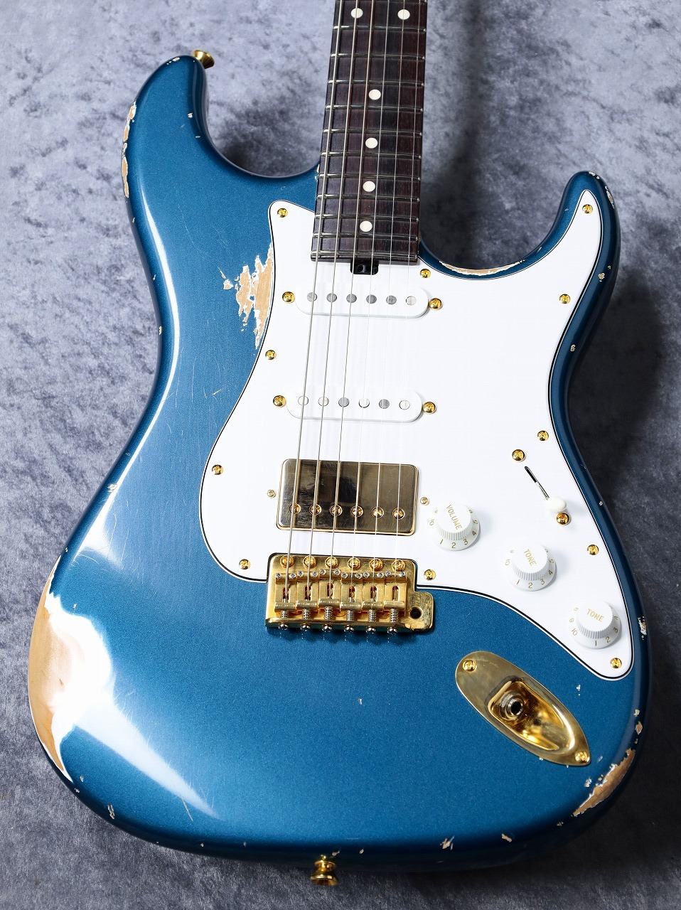 Red House Piccola S/SSH Alder Flame Neck Heavy.Aged ~Ocean  Turquoise~[特注品][約3.44Kg]（新品）【楽器検索デジマート】