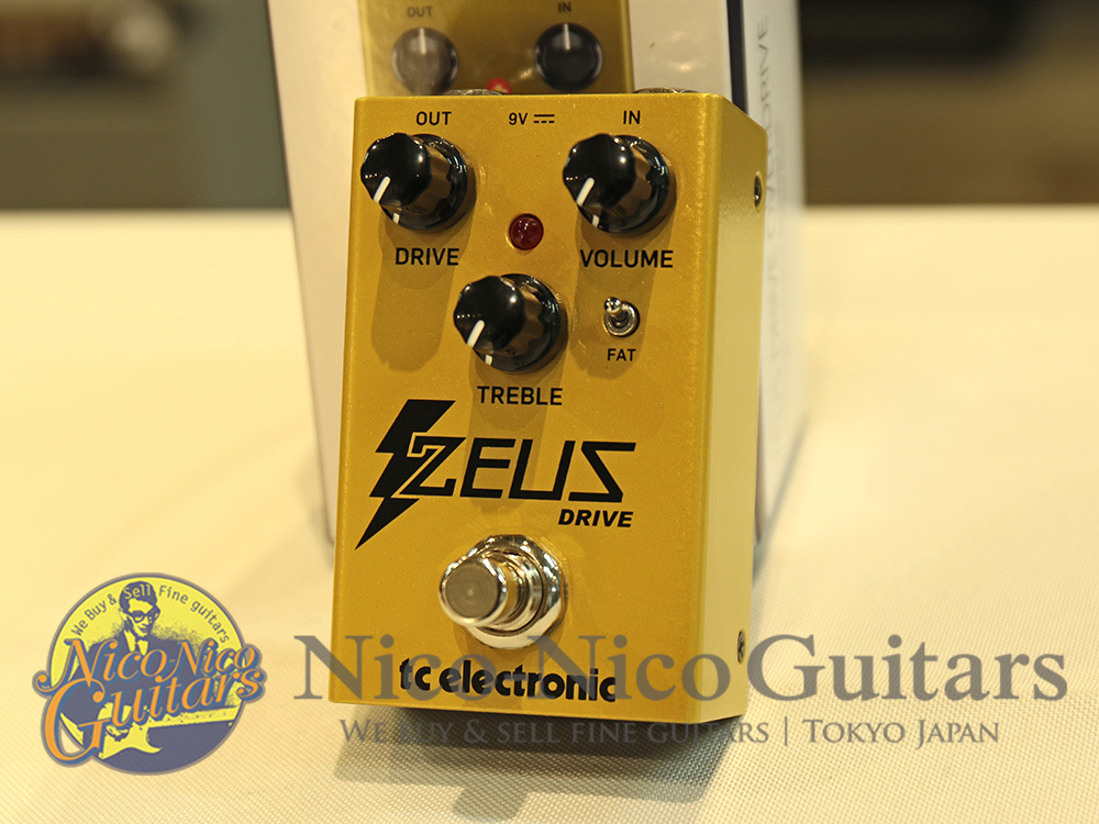 tc electronic ZEUS DRIVE エフェクター 初回ロット品 ストア