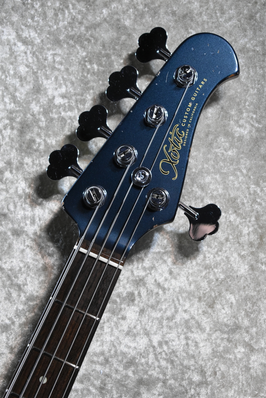 Xotic XJ-1T 5st Alder RM-Neck RW-FB MH -Mercedes Blue-Lacquer M