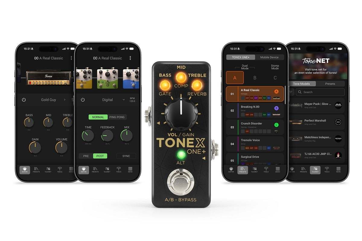 IK Multimedia TONEX One+ トーンエックス ワン プラス [Bluetooth機能