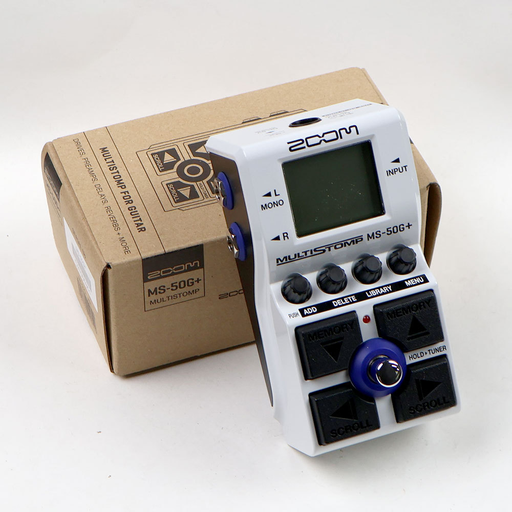 ZOOM 【中古】 ギター マルチエフェクター ZOOM ズーム MultiStomp MS