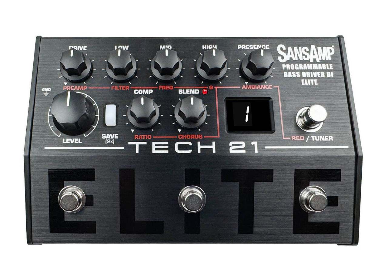 TECH21 SansAmp Programmable Bass Driver ELITE PBDR-EL サンズアンプ