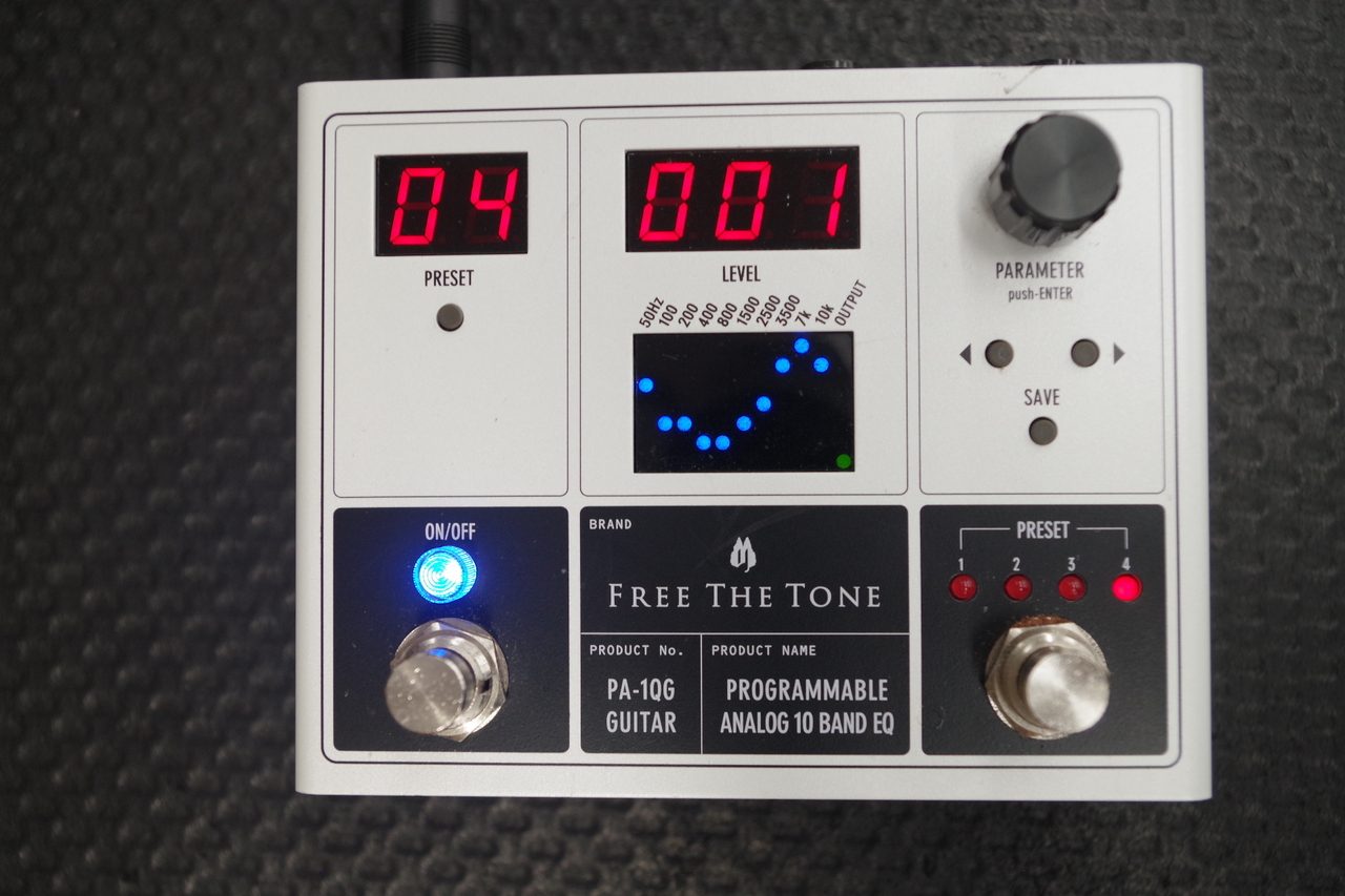 Free the Tone PA-1QG イコライザー