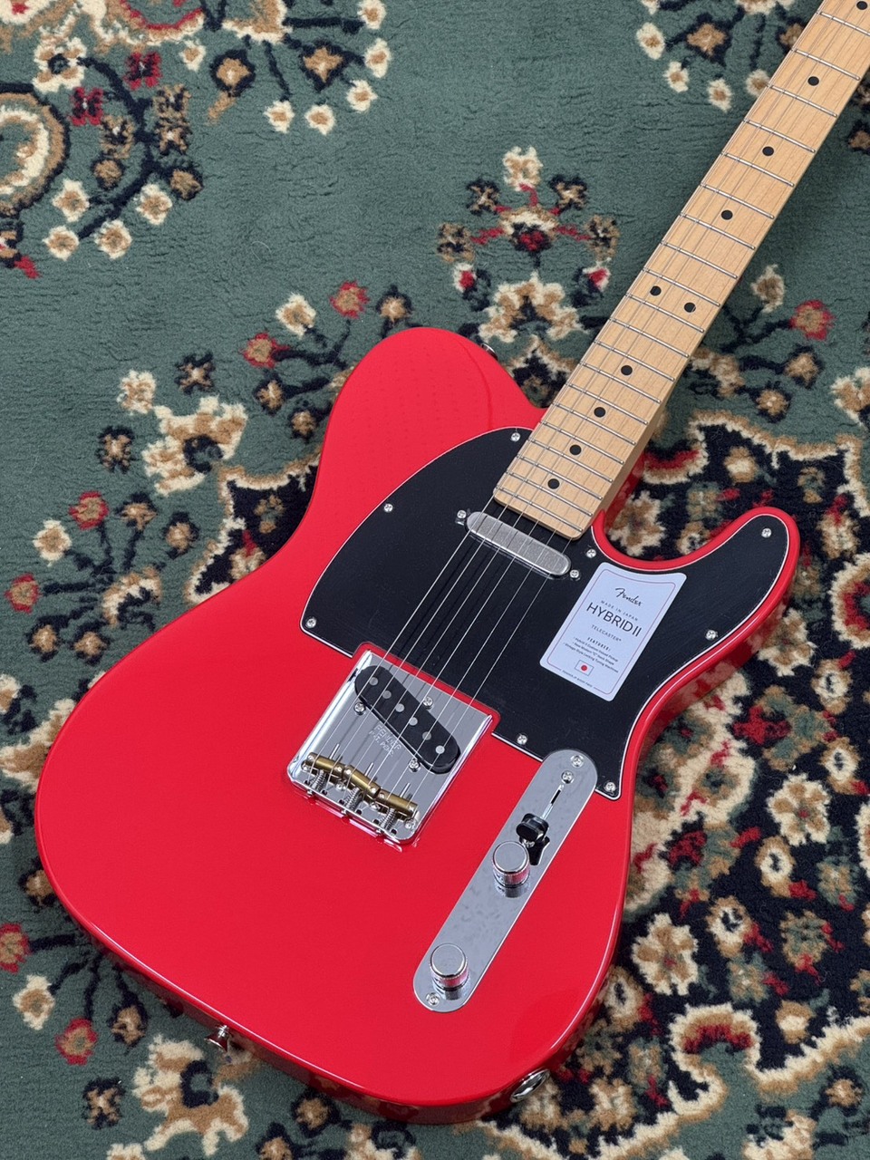 Fender Made in Japan Hybrid II Telecaster MN -Modena Red