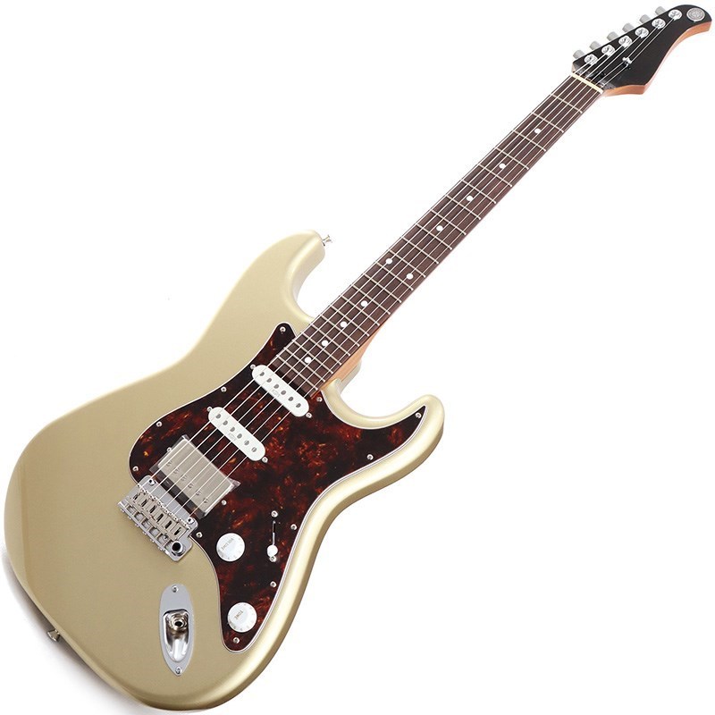 Kz Guitar Works Kz ST Trad 22 SSH ストラト Kz Guitar Works Kz ST Trad 22 SSH7 (Shoreline Gold) 【特価