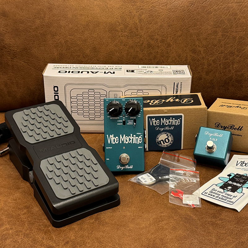 DryBell Vibe Machine V-3 with F-1L3 & Expression Pedal（中古