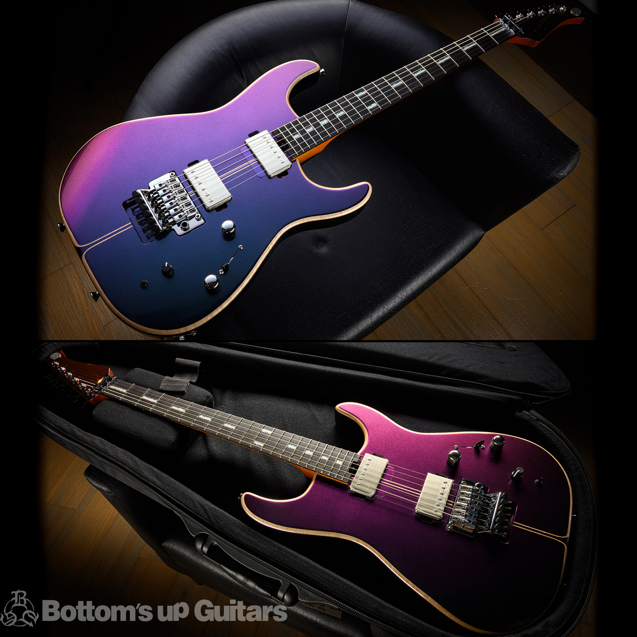 Kz Guitar Works Kz Versa 2H3 Custom Locking Tremolo - "Elixir" Color Shift - 【B.U.G. 스페셜 오더 모델!】