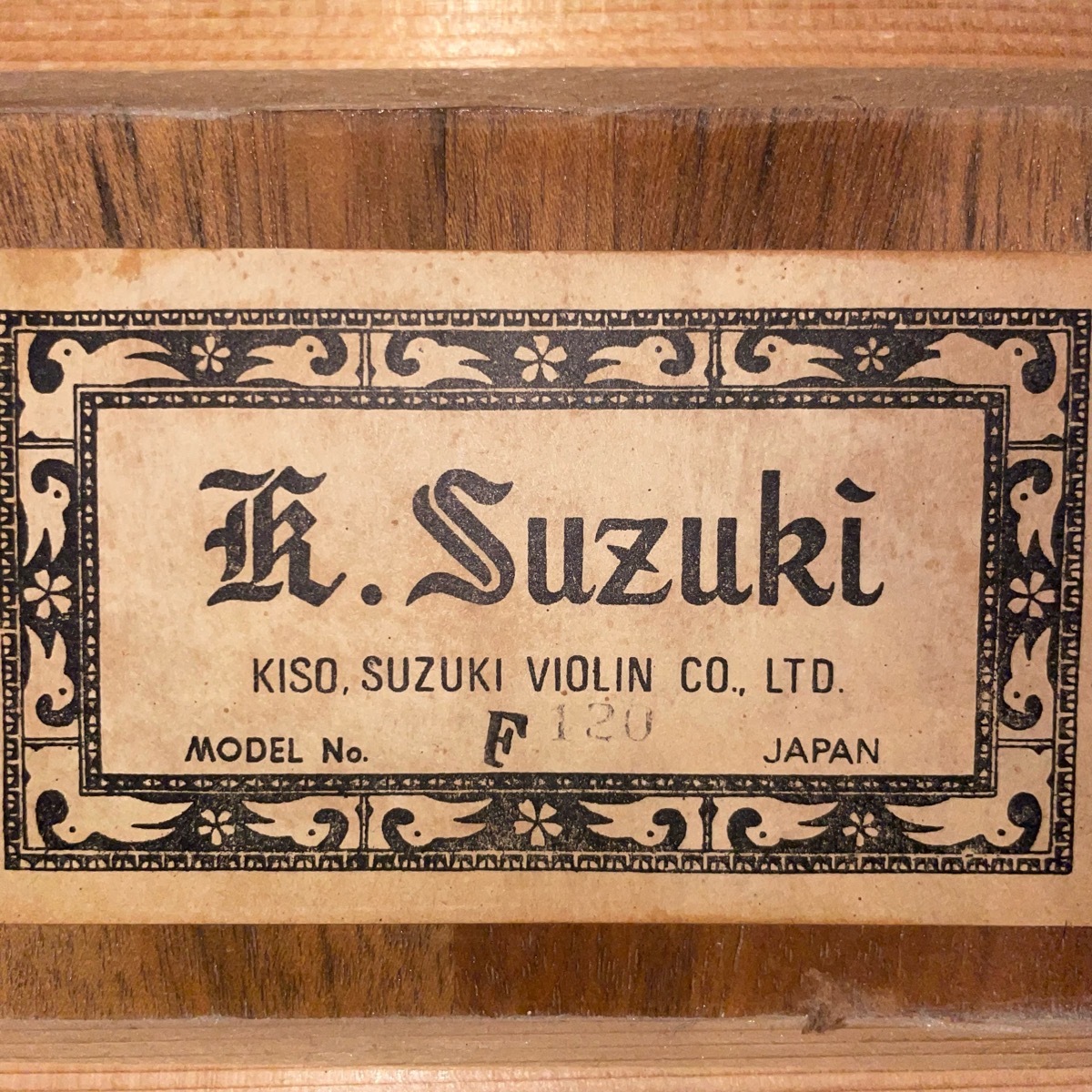 Suzuki F-120 Acoustic Guitar（中古/送料無料）【楽器検索デジマート】