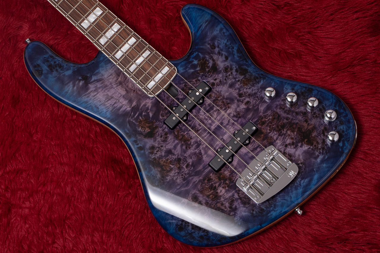 【最終値下げ】新品同様 Mayones Jabba Custom ベース MAYONES Jabba Custom EP4 Transparent Dirty Purple BB Gloss