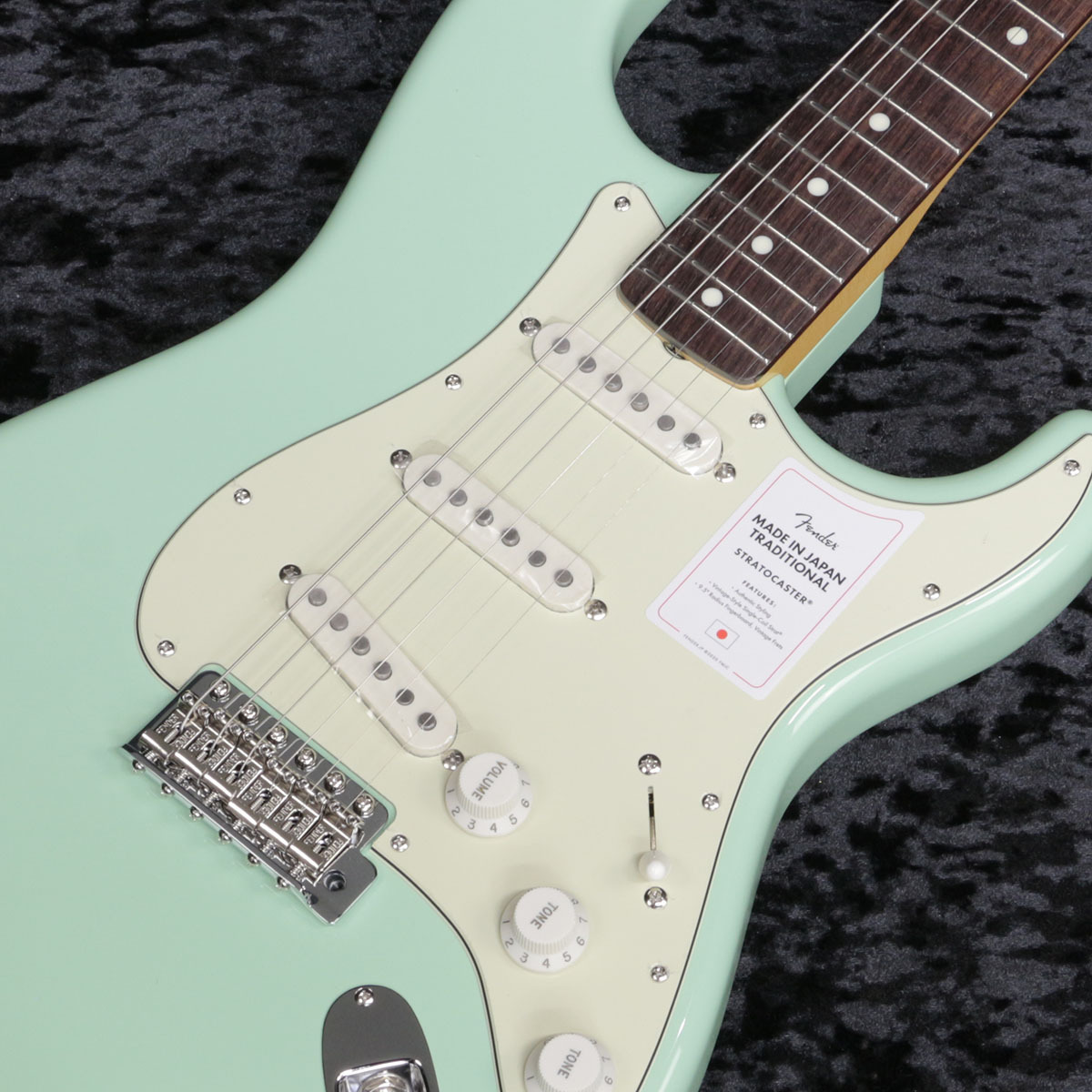 Fender MIJ Traditional 60s Stratocaster Rosewood Surf Green【新宿